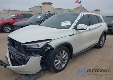 2021 Infiniti Qx50 Essential z USA, uszkodzony, nr VIN 3PCAJ5CA0MF102828